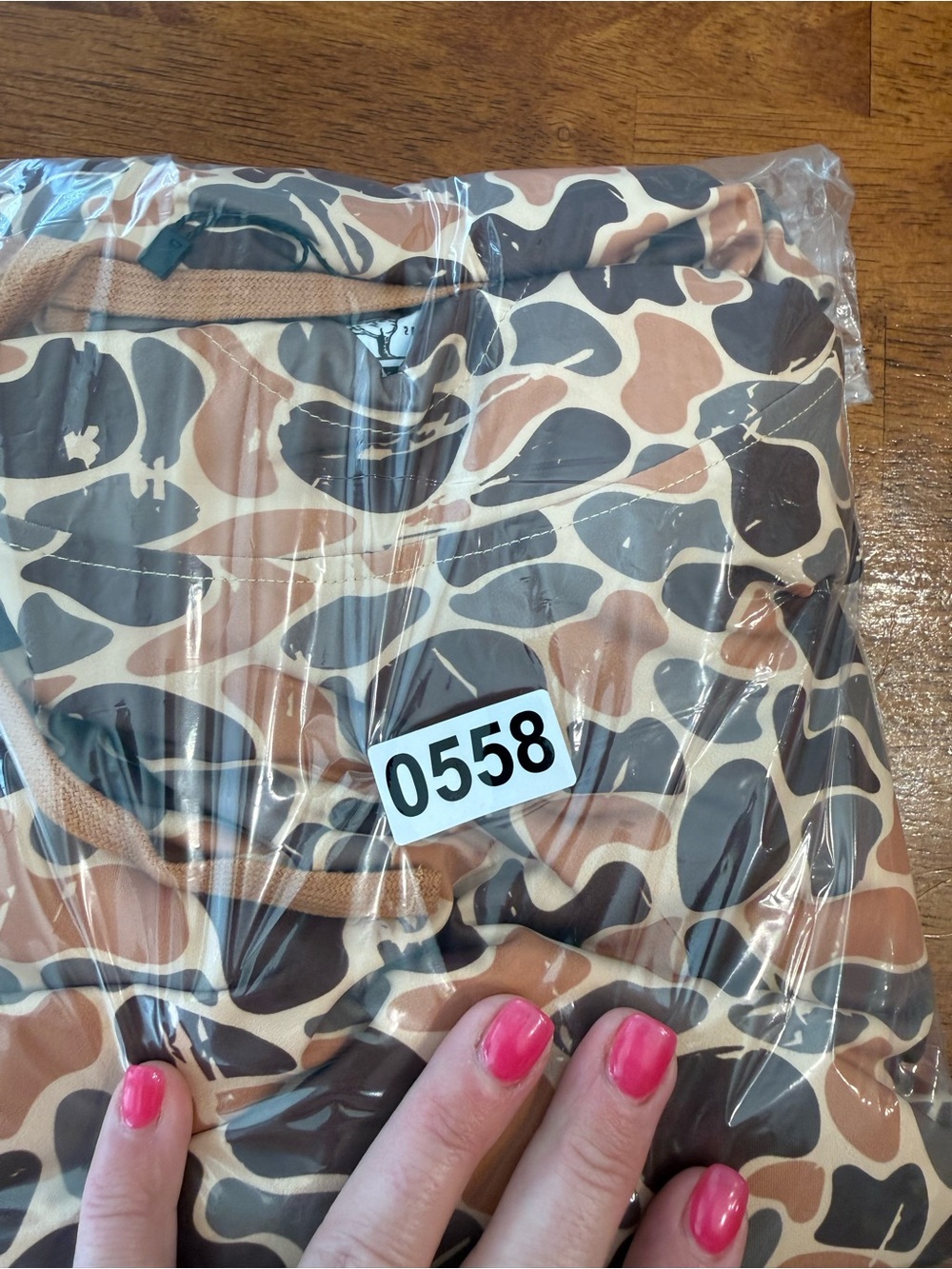 FIELDSTONE Woodlands Camo Performance Hoodie R782 Men's 4XL Lightweight Dry-Fit - Picture 9 of 9